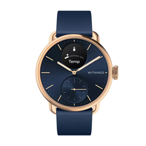WITHINGS - SCANWATCH 2 - rosé gold blue / 38mm